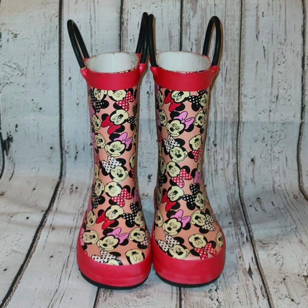 Kids Western Chief Disney Minnie Mouse Rubber Rain Boots